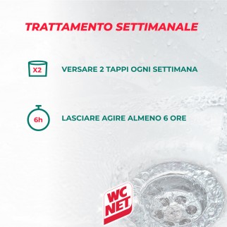 WC Net Scarichi Domestici Trattamento con Agenti Biologici - Flacone