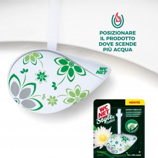 WC Net Style Active Profumo Green Exotic - Confezione da 1 Tavoletta
