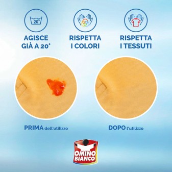 Omino Bianco Additivo Totale Color 5in1 in Polvere - Confezione da