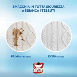 Omino Bianco Sbianca Lana Cotone e Seta - Confezione da 5 Bustine