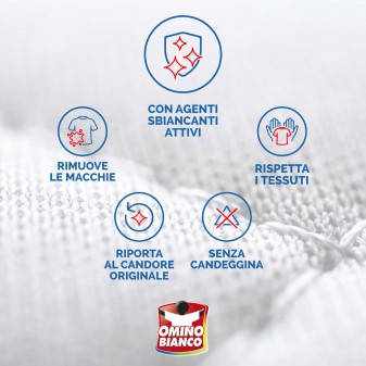 Omino Bianco Additivo Bianco Vivo Gel Azione Sbiancante - Flacone da
