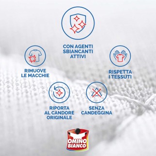 Omino Bianco Additivo Bianco Vivo Gel Azione Sbiancante - Flacone da