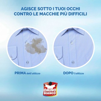 Omino Bianco 100 Più Pre-Trattante Smacchia Facile Smacchiatore
