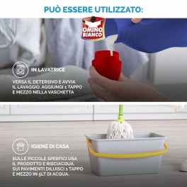 Omino Bianco Candeggina Delicata Essenza Blu Ocean - Flacone da 1,5