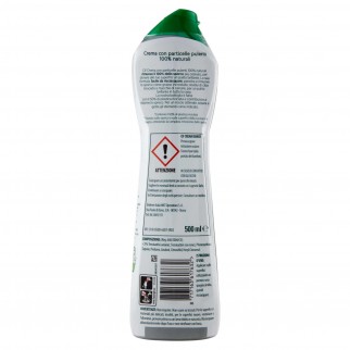 Cif Detergente in Crema con Particelle Pulenti 100% Naturali -