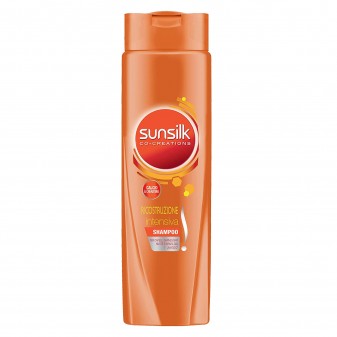 Sunsilk Shampoo Ricostruzione Intensiva per Capelli Secchi e Danneggiati -...