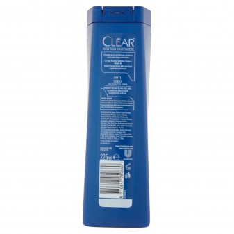 Clear Men Anti Sebo Shampoo Antiforfora Con Estratti di Limone per