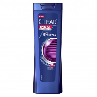 Clear Men Anti Secchezza Shampoo Antiforfora Con Estratti di Tè Verde -...