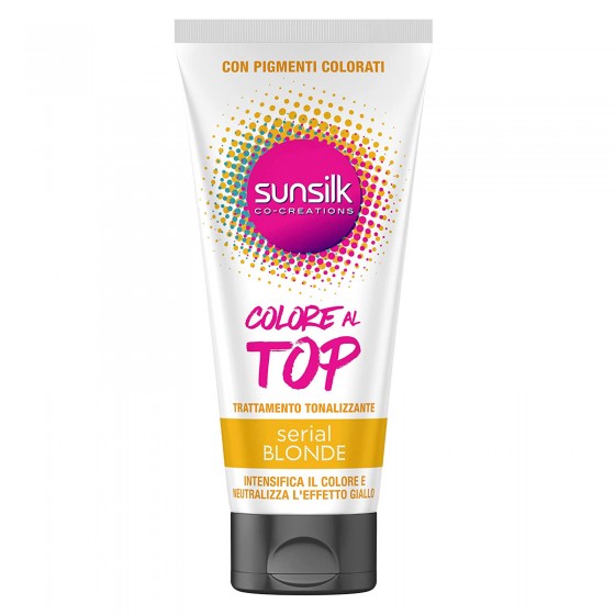 Sunsilk Trattamento Tonalizzante Colore Al Top Serial Blonde con Sunsilk Trattamento Tonalizzante Colore Al Top Serial Blonde con