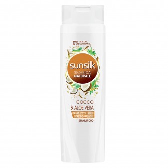 Sunsilk Shampoo Ricarica Naturale Nutriente con Cocco e Aloe Vera per Capelli...