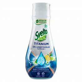 Svelto Titanium Gel Tutto in 1 per Lavastoviglie - Flacone da 640ml