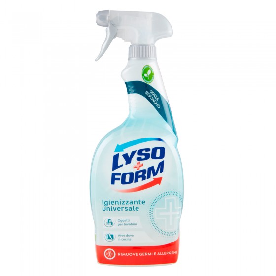 Lysoform Igienizzante Universale Spray Senza Risciacquo - Flacone da Lysoform Igienizzante Universale Spray Senza Risciacquo - Flacone da