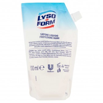 Lysoform Protezione Mani Sapone Liquido Igienizzante Ecoricarica -