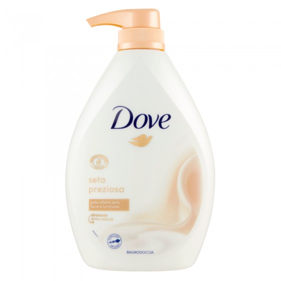Dove Bagnodoccia Idratante Seta Preziosa - Flacone da 720ml Dove Bagnodoccia Idratante Seta Preziosa - Flacone da 720ml