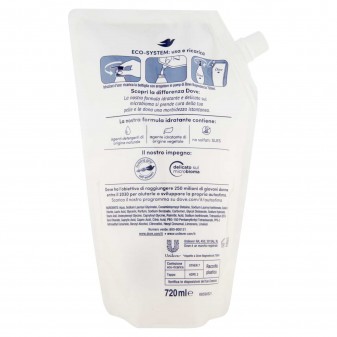 Dove Eco-Ricarica Bagnodoccia Idratante Morbidezza e Nutrimento -