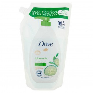Dove Eco-Ricarica Bagnodoccia Rinfrescante Tè Verde & Cetriolo -