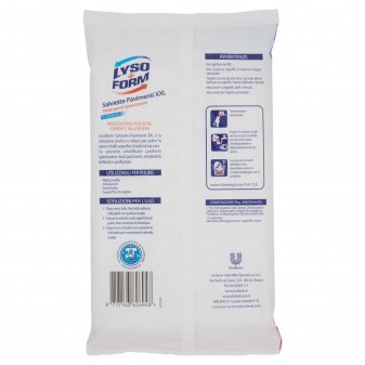 Lysoform Salviette Pavimenti XXL Detergenti Igienizzanti Classico -