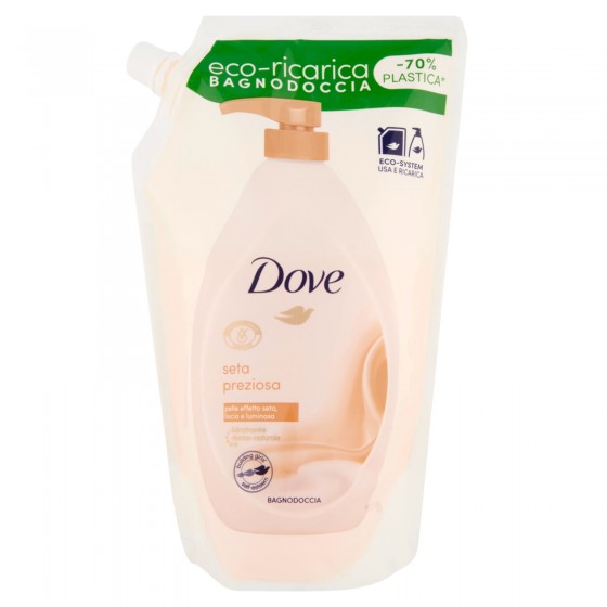 Dove Eco-Ricarica Bagnodoccia Idratante Seta Preziosa - Ricarica da Dove Eco-Ricarica Bagnodoccia Idratante Seta Preziosa - Ricarica da