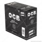 PROV-A00254001 - Cartine Ocb Nere Premium King Size Lunghe Slim - Scatola da 50 Libretti