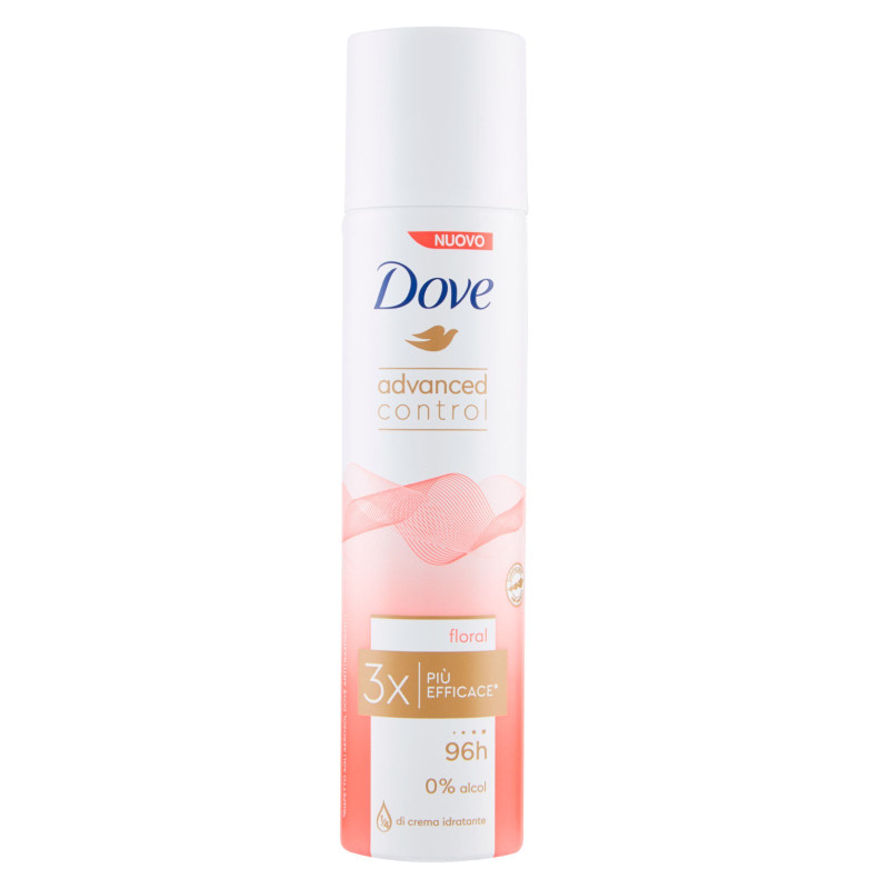 Dove Deodorante Spray Advanced Control Floral - Flacone da 100ml