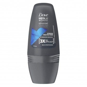 Dove Men+Care Deodorante Roll-On Advanced Control Stress Protection - Flacone...