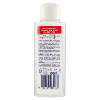 Lysoform On The Go Gel Detergente Igienizzante Mani con Alcol -