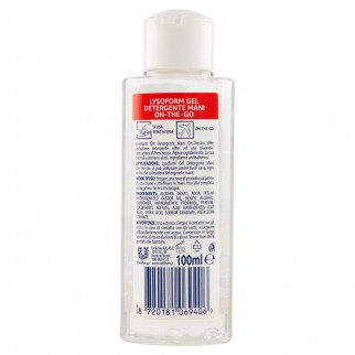Lysoform On The Go Gel Detergente Igienizzante Mani con Alcol -