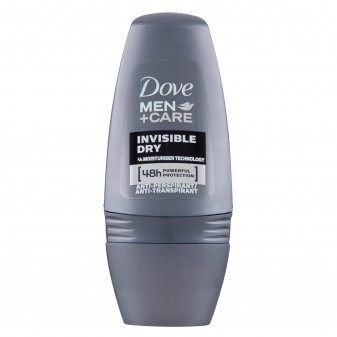 Dove Men+Care Deodorante Roll-On Invisible Dry Anti-Traspirante - Flacone da...