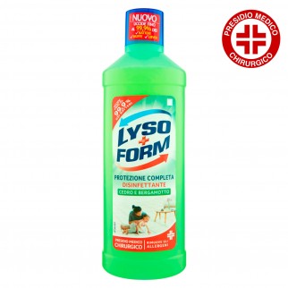 Lysoform Protezione Completa Disinfettante Cedro e Bergamotto