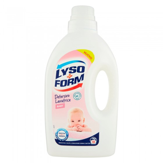 Lysoform Detersivo Lavatrice Baby Doppia Azione 18 Lavaggi - Flacone Lysoform Detersivo Lavatrice Baby Doppia Azione 18 Lavaggi - Flacone