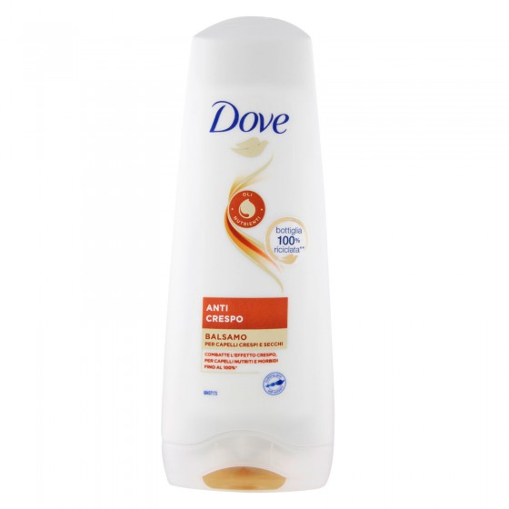 Dove Anti Crespo Balsamo con Oli Nutrienti per Capelli Crespi e Dove Anti Crespo Balsamo con Oli Nutrienti per Capelli Crespi e