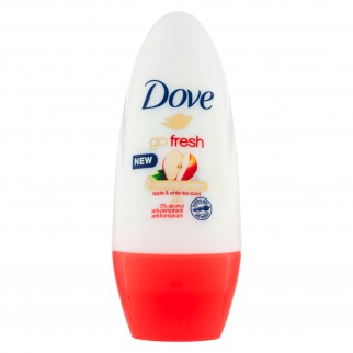 Dove Deodorante Roll-On Go Fresh 48h Mela e Tè Bianco 0% Alcol