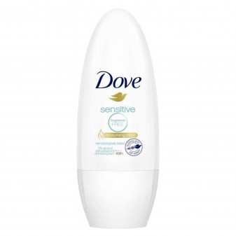 Dove Deodorante Roll-On Sensitive 48h Senza Profumo 0% Alcol