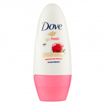 Dove Deodorante Roll-On Go Fresh 48h Melograno & Erba Cedrina 0%