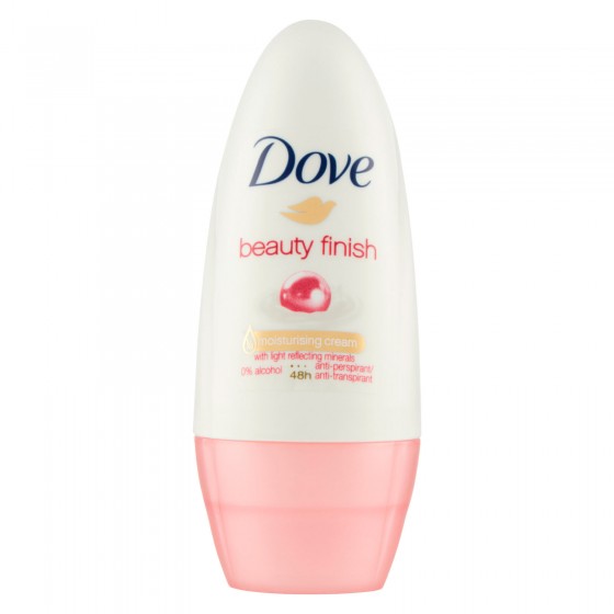 Dove Deodorante Roll-On Beauty Finish 48h con Minerali 0% Alcol Dove Deodorante Roll-On Beauty Finish 48h con Minerali 0% Alcol