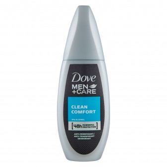 Dove Men+Care Deodorante Vapo No Gas Clean Comfort - Flacone da 75 ml