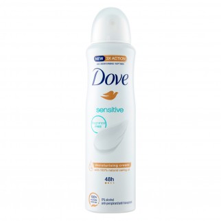 Dove Deodorante Spray Sensitive 48h Senza Profumo 0% Alcol
