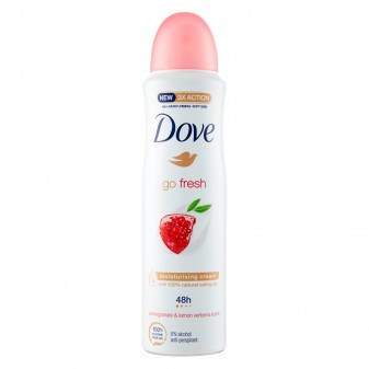 Dove Deodorante Spray Go Fresh 48h Melograno & Erba Cedrina 0% Alcol