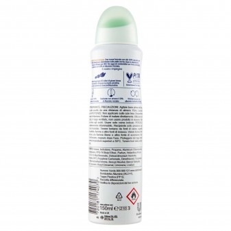 Dove Deodorante Spray Go Fresh 48h Cetriolo & Tè Verde 0% Alcol