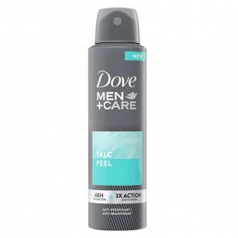 Dove Men+Care Deodorante Spray Talc Feel 48h 0% Alcol Antitraspirante