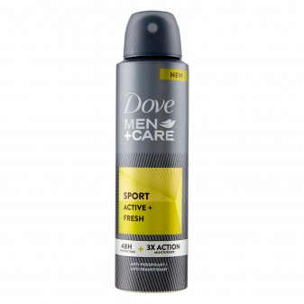 Dove Men+Care Deodorante Spray Sport Active + Fresh 48h 0% Alcol