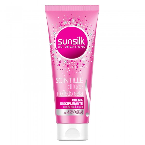 Sunsilk Scintille di Luce + Effetto Seta Crema Disciplinante Senza Sunsilk Scintille di Luce + Effetto Seta Crema Disciplinante Senza