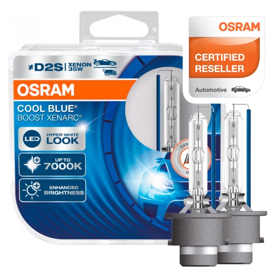 Osram Cool Blue Boost Xenarc Auto Xenon 35W Fari Xeno 85V - 2 Osram Cool Blue Boost Xenarc Auto Xenon 35W Fari Xeno 85V - 2