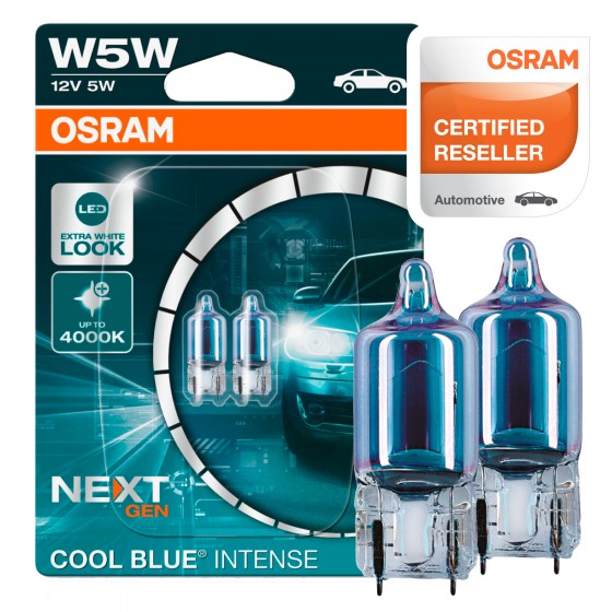 Osram Cool Blue Intense Next Gen 5W Lampade Alogene Auto 12V - 2