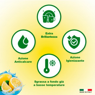 Last Gel Detergente Lavastoviglie Igienizzante Anticalcare al Limone