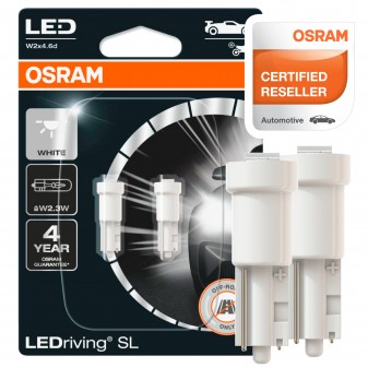 Osram LEDriving SL Auto Moto 0.25W Lampade LED 12V - 2 Lampadine T5