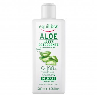 Equilibra Aloe Latte Detergente Delicato Idratante e Purificante - Flacone da...