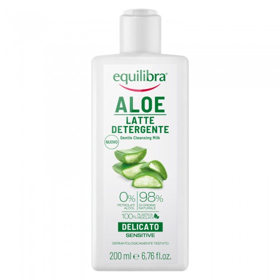 Equilibra Aloe Latte Detergente Delicato Idratante e Purificante - Equilibra Aloe Latte Detergente Delicato Idratante e Purificante -