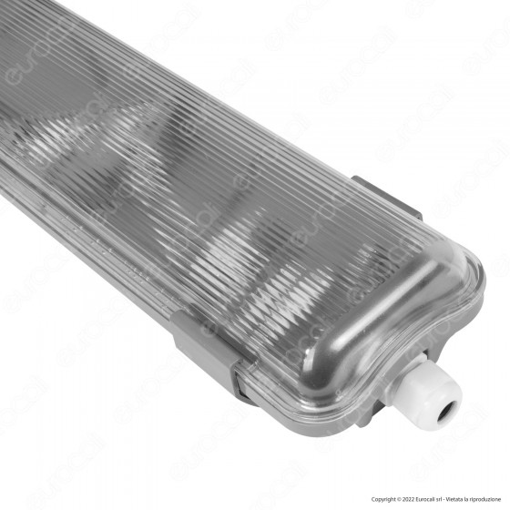 V-Tac VT-6029 Plafoniera Porta Tubi LED IP65 per 2 T8 da 120cm - SKU V-Tac VT-6029 Plafoniera Porta Tubi LED IP65 per 2 T8 da 120cm - SKU