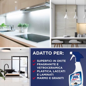 Smac Superfici Moderne Sgrassatore Spray - Flacone da 500ml